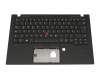 102-18F86LHC01C Original Lenovo Tastatur inkl. Topcase DE (deutsch) schwarz/schwarz mit Backlight und Mouse-Stick