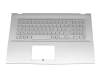 13N1-7GA0101 Original Asus Tastatur inkl. Topcase DE (deutsch) silber/silber mit Backlight