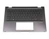 13N1-A0A0101 Original Asus Tastatur inkl. Topcase DE (deutsch) grau/grau mit Backlight (Gun Metal Grey)