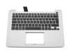 13NB07I1M02011 Original Asus Tastatur inkl. Topcase DE (deutsch) schwarz/silber