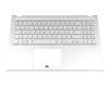 13NB0KA2AP0211 Original Asus Tastatur inkl. Topcase DE (deutsch) silber/silber