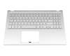 13NB0KA2P02011-1 Original Asus Tastatur inkl. Topcase DE (deutsch) silber/silber