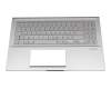 13NB0MI2P01011-1 Original Asus Tastatur inkl. Topcase DE (deutsch) silber/silber mit Backlight