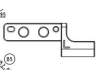 Asus 13NB0RY0M02011 UX582LV SUB HINGE BASE L