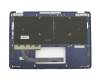 16N2UA176H129D Original Asus Tastatur inkl. Topcase DE (deutsch) schwarz/blau mit Backlight