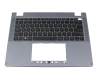 1KAJZR068P Original Acer Tastatur inkl. Topcase US (englisch) schwarz/blau mit Backlight