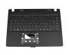 1KAJZZG069J Original Acer Tastatur inkl. Topcase DE (deutsch) schwarz/schwarz mit Backlight