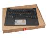 20221028LKC Original Lenovo Tastatur inkl. Topcase DE (deutsch) schwarz/schwarz mit Backlight und Mouse-Stick