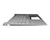 210321A-8 Original HP Tastatur inkl. Topcase DE (deutsch) silber/silber mit Backlight