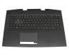 2H-BB6GMC24211 Original Primax Tastatur inkl. Topcase DE (deutsch) schwarz/schwarz mit Backlight