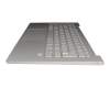 3390-001 Original Lenovo Tastatur inkl. Topcase DE (deutsch) silber/silber mit Backlight