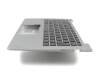 35046441 Original Medion Tastatur inkl. Topcase DE (deutsch) schwarz/silber mit Backlight