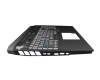 38F1PAM7601 Original Acer Tastatur inkl. Topcase DE (deutsch) schwarz/schwarz mit Backlight