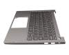 460.0M502.0001 Original Lenovo Tastatur inkl. Topcase UK (englisch) grau/grau mit Backlight