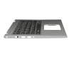 46M.07RCS.0013 Original Dell Tastatur inkl. Topcase DE (deutsch) schwarz/silber mit Backlight