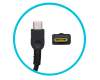 5A10W86314 Original Lenovo USB-C Netzteil 65,0 Watt abgerundete Bauform