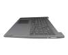 5CB0S16839 Original Lenovo Tastatur inkl. Topcase DE (deutsch) grau/silber