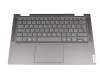 5CB0U43946 Original Lenovo Tastatur inkl. Topcase CH (schweiz) grau/grau mit Backlight