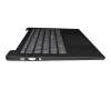 5CB1A14134 Original Lenovo Tastatur inkl. Topcase DE (deutsch) grau/grau mit Fingerprint