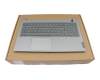 5CB1B34829 Original Lenovo Tastatur inkl. Topcase DE (deutsch) grau/grau mit Backlight