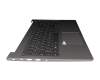 5CB1B34970 Original Lenovo Tastatur inkl. Topcase DE (deutsch) grau/grau mit Backlight