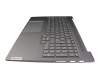 5CB1J38408 Original Lenovo Tastatur inkl. Topcase DE (deutsch) grau/grau mit Backlight