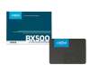 Crucial BX500 SSD Festplatte 2TB (2,5 Zoll / 6,4 cm) für Lenovo Yoga 500-15IHW (80N7)
