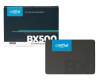 Crucial BX500 SSD Festplatte 500GB (2,5 Zoll / 6,4 cm) für Lenovo Yoga Slim 6-14APU8 (82X3)