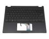 6053B1886901 Original Asus Tastatur inkl. Topcase DE (deutsch) schwarz/schwarz mit Backlight