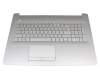 6070B1308113 HP Tastatur inkl. Topcase DE (deutsch) silber/silber (DVD)