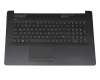 6070B1546701-01 Original HP Tastatur inkl. Topcase DE (deutsch) schwarz/schwarz (DVD) (Optik: Grobmuster)