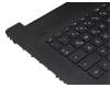 6070B1546701 Original HP Tastatur inkl. Topcase DE (deutsch) schwarz/schwarz (DVD) (Optik: Grobmuster)