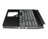 6070B1601101 Original Acer Tastatur inkl. Topcase DE (deutsch) schwarz/schwarz mit Backlight