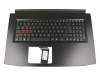 6B.Q3DN2.011 Original Acer Tastatur inkl. Topcase DE (deutsch) schwarz/silber mit Backlight (1060)