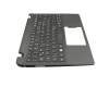 6BMYKN7010 Original Acer Tastatur inkl. Topcase DE (deutsch) schwarz/schwarz