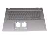 7137900002 Original Acer Tastatur inkl. Topcase DE (deutsch) grau/grau mit Backlight