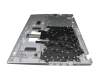 71MJQ1BO018 Original Compal Tastatur inkl. Topcase DE (deutsch) schwarz/silber