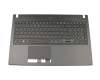 71NDR2BO063 Original Compal Tastatur inkl. Topcase DE (deutsch) schwarz/schwarz mit Backlight