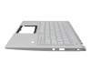 7545490700003 Original Acer Tastatur inkl. Topcase US (englisch) silber/silber mit Backlight