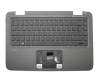 778480-041 Original HP Tastatur inkl. Topcase DE (deutsch) schwarz/schwarz