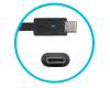 7R3FM Original Dell USB-C Netzteil 100,0 Watt abgerundete Bauform Plus