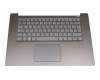 8SSN20Q40788C1 Original Lenovo Tastatur inkl. Topcase DE (deutsch) grau/grau mit Backlight