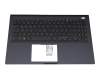 9090NX0401-R33GE0 Original Asus Tastatur inkl. Topcase DE (deutsch) schwarz/blau