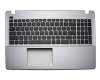 90NB00T1-R31UI0 Original Asus Tastatur inkl. Topcase US (englisch) schwarz/grau