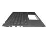 90NB0NY1-R32GE0 Original Asus Tastatur inkl. Topcase DE (deutsch) grau/grau mit Backlight (Gun Metal Grey)