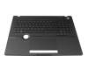 90NB0TS1-R30GE0 Original Asus Tastatur inkl. Topcase DE (deutsch) schwarz/schwarz mit Backlight (ASUS Dial)