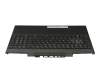 910300206950 Original Primax Tastatur inkl. Topcase DE (deutsch) schwarz/schwarz mit Backlight