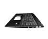 957-15921E-C06 Original MSI Tastatur inkl. Topcase DE (deutsch) schwarz/schwarz mit Backlight