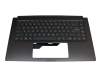 95716S31EC07 Original MSI Tastatur inkl. Topcase DE (deutsch) grau/grau mit Backlight