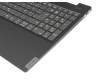 9Z.NDRBN.A0G Original Lenovo Tastatur inkl. Topcase DE (deutsch) dunkelgrau/schwarz mit Backlight